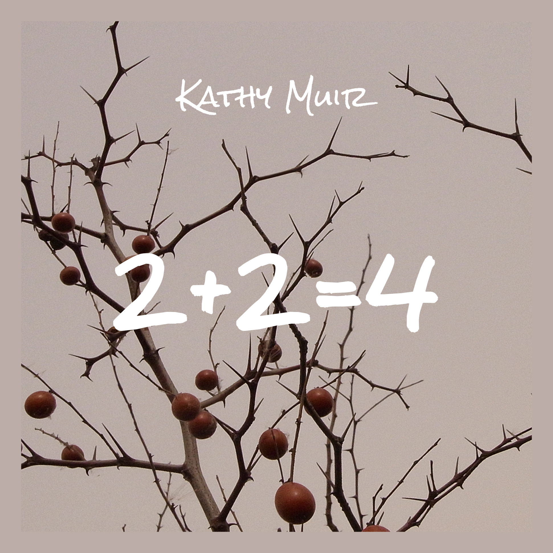 Front Cover artwork of new EP 2+2=4