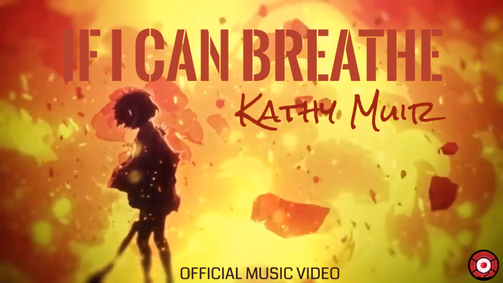 This is the cover art for new pop song If I Can Breathe